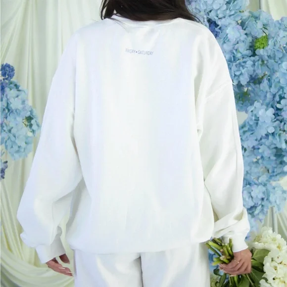 friday + saturday Going to the chapel sweatsuit (only worn once) - Picture 2 of 6